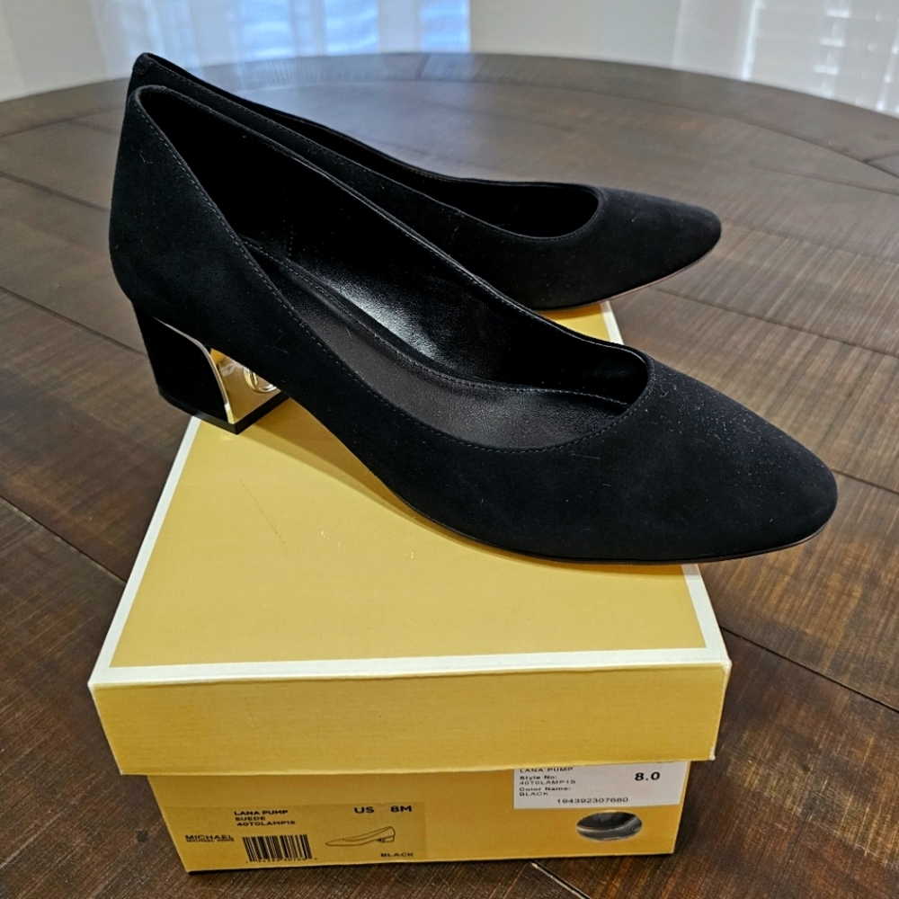 MICHAEL MICHAEL KORS Lana Suede Pump Sz 8